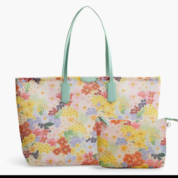 Rifle Paper Co. Handbags - Rifle Paper Co. - Mesh Tote and Pouch - Margaux